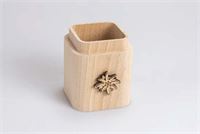 PORTAPENNE DA SCRIVANIA IN LEGNO